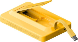 Внешний аккумулятор Momax IP131 1-Power X Pro 5000mAh Желтый IP131HKY совместимость с MagSafe, 20 Вт PD и быстрая зарядка Qualcomm Quick Charge 3.0, возможность зарядки