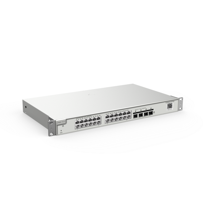 Управляемый коммутатор Ruijie RG-NBS3200-24GT4XS 2 уровня 24 портов 10/100/1000BASE-T и 4 порта 1G/10G SFP+