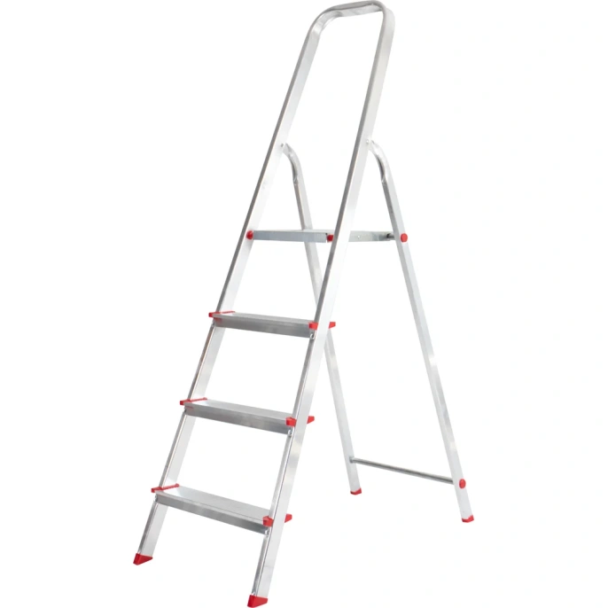 Алюминиевая стремянка REXANT 4 ступеньки 12-5041