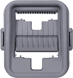 Набор для уборки со шваброй DEFENDER CM-401 серый,ведро 5л, 2 насадки,28401