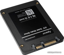 Накопитель SSD Apacer AS340X 120GB Bulk AP120GAS340XC 2.5", SATA 3.0, 3D TLC NAND, скорость чтения/записи: 550/500MB/s