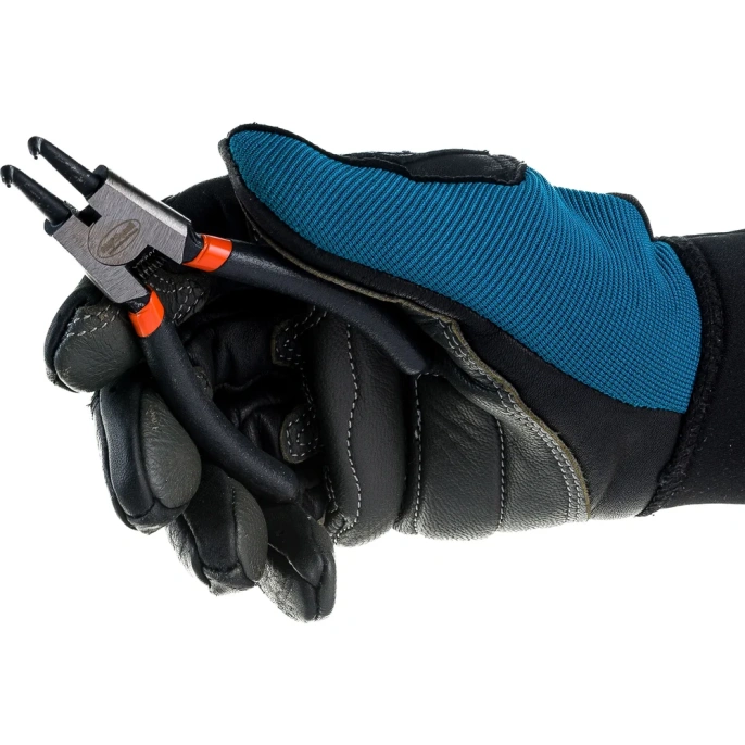 Съемник внешних стопорных колец изогнутый 130мм AV Steel AV-628130