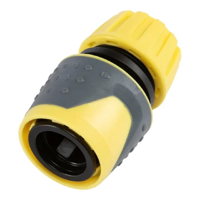 Rexant 62-0218-F Коннектор для шланга, быстросъемный, 1/2", с аквастопом