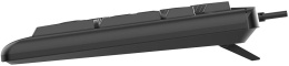 Клавиатура Acer OKW501, проводная, USB, мембранная, черный [zl.kbdee.01u]