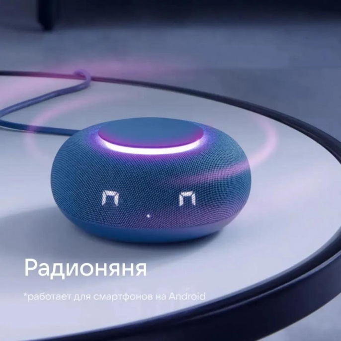 VK компания Умная колонка VK Капсула Мини Маруся синий морской 5W 1.0 BT 10м MRC02BL