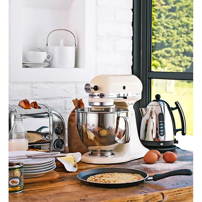 Миксер KitchenAid настольный с откидным блоком Artisan 4.8 л, бежевый