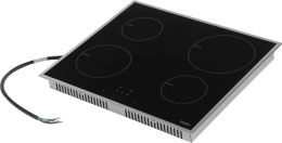 Индукционная варочная поверхность Haier HHX-Y64NFB черный/нержавеющая сталь (TD0025591RU)
