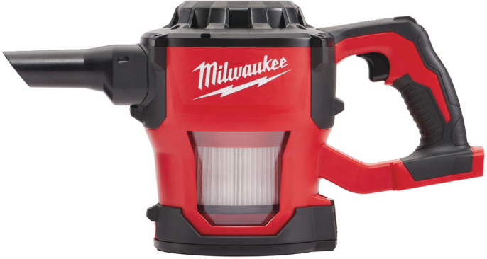 Пылесос Milwaukee M18 CV 4933459204 профессиональный, питание: аккумулятор, сухая уборка, тип пылесборника: контейнер, объем пылесборника: 2.5 л, фильтр тонкой очистки