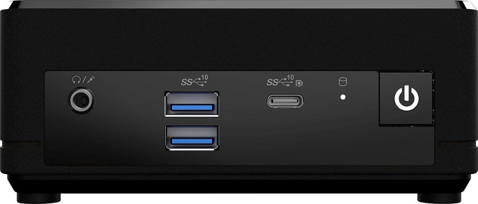 Неттоп MSI Cubi N ADL-016BRU N200 1 UHDG без ОС 2xGbitEth WiFi BT 65W черный 936-B0A911-091