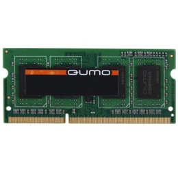 QUMO DDR3 SODIMM 4GB QUM3S-4G1600K11L PC3-12800, 1600MHz, 1.35V