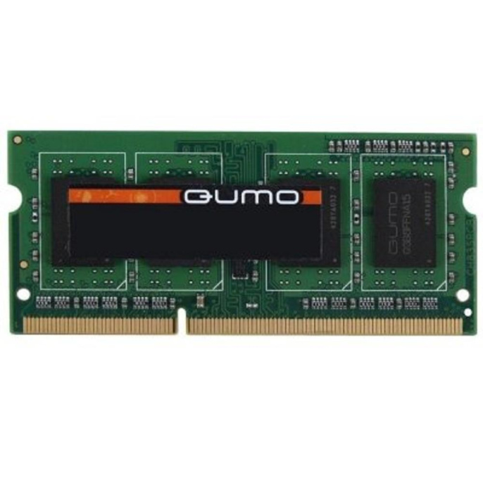 QUMO DDR3 SODIMM 4GB QUM3S-4G1600K11L PC3-12800, 1600MHz, 1.35V