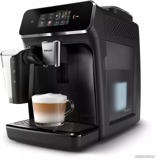 Кофемашина автоматическая Philips EP2331/10, 15Бар, с автоматическим капучинатором, черный