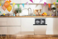 Встраиваемая посудомоечная машина Gorenje GV572D10, узкая, ширина 44.8см, полновстраиваемая, загрузка 11 комплектов