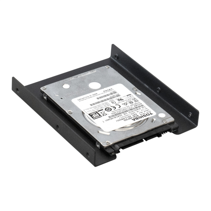 Салазки переходник ExeGate HD-12T3M для установки HDD/SSD 2.5" в отсек 3.5" металлические EX292546RUS