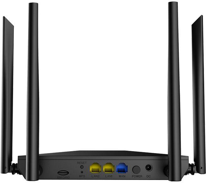 Wi-Fi роутер Netis MW5360,  Wi-Fi 4,  N300,  2.4ГГц, 2 LAN,  3G/4G, черный