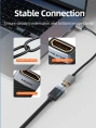 Удлинительный кабель CABLETIME CH26E (CT-HDFF4K-AG0.5) 0.5 м, черный, 4K60Hz HDMI