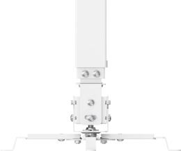 Кронштейн для проектора Cactus CS-VM-PRE01-WT, до 20кг, настенный и потолочный, поворот и наклон, белый