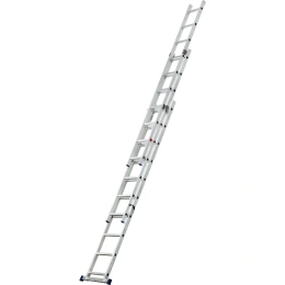 Трёхсекционная алюминиевая лестница SMARTY 3х10 SN011-310
