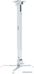 Кронштейн для проекторов VLK TRENTO-84w Белый, настенный/потолочный, max 15 кг, 3 ст своб/, наклон ±