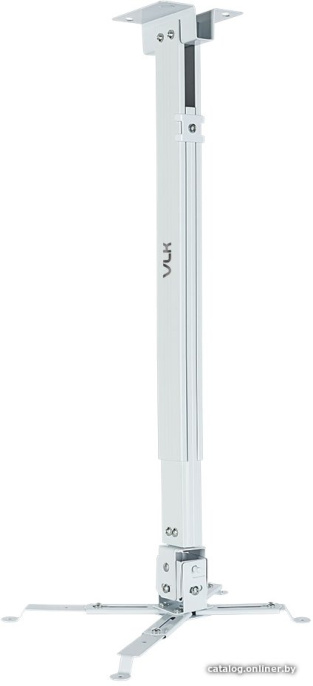 Кронштейн для проекторов VLK TRENTO-84w Белый, настенный/потолочный, max 15 кг, 3 ст своб/, наклон ±