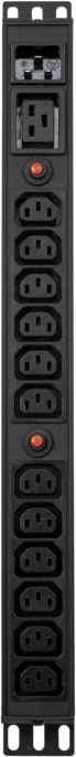Блок распределения питания Powercom PDU-16A-type 1 PDU-16AV14-12C3-C9-C2-2G