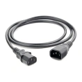 Шнур ПВС-АП Power Cube C13C14-250-10-1,8 черн 1,8 м C13-C14 3x0.75 10А с заземлением RPC-189BLPRO1.8