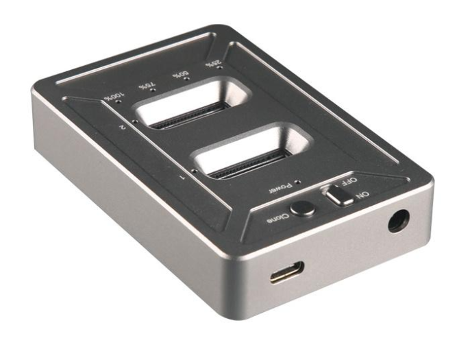 Док-станция SSD AgeStar 31CBNV2C NVMe USB3.1 алюминий серый M2 2280 M-key