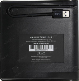 Orient UHD12A3 внешний бокс для подключения оптического привода ноутбука 12.7 мм USB3.0