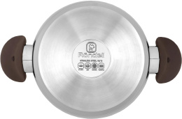 Кастрюля Rondell Coffee Bean RDS-1644 3.2л. d=20см (с крышкой) стальной
