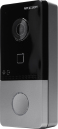 Видеопанель Hikvision DS-KV6113-WPE1(C),  цветная,  накладная,  черный