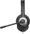 Гарнитура Acer OHW309,  для компьютера, накладные,  проводные USB/3,5 мм, черный [zl.hdsee.004]