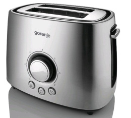 Тостер GORENJE T1000E, серебристый/черный