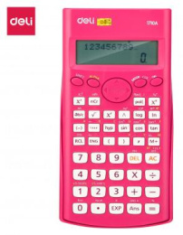 Калькулятор DELI E1710A/RED, 10+2-разрядный, красный