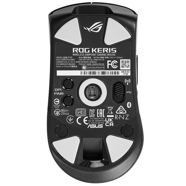 Мышь ASUS P709 ROG KERIS WL AIMPOINT/BLK/ ASUS P709 ROG KERIS WL AIMPOINT/BLK 90MP02V0-BMUA00