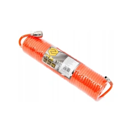 Шланг спиральный с быстросъемным соединением 10 м; 5х8 мм VOREL 81491