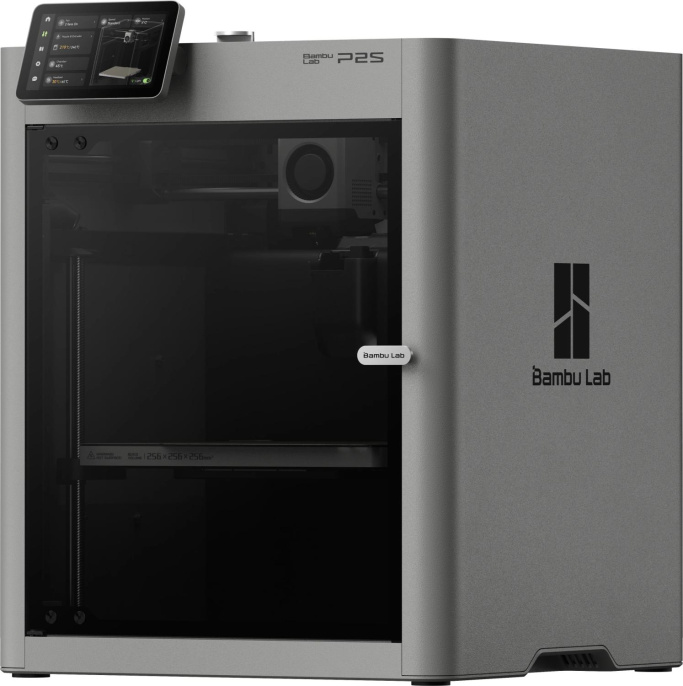 Принтер 3D Bambu Lab P2S 256x256x256мм ABS/PLA/PETG/ASA/Carbon/Glassfiber/TPU 80мкм (PF004-U-EU)