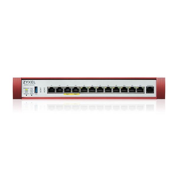 Межсетевой экран Zyxel USG FLEX 500H с подпиской Gold на 1 год AV, CF, IDP/DPI, Sandboxing, SecuReporter, Secure Wi-Fi, 72 AP , Rack, 2xRJ-45: 1/2.5G LAN/WAN , 2xRJ-45: 1/2.5G PoE+ LAN/WAN , 8xRJ-4
