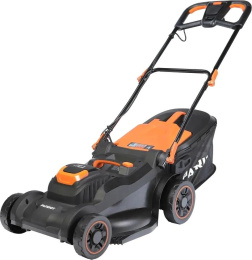 PATRIOT PT2044E Lux Газонокосилка электрическая [512302044] { 2,0кВт, 44см, 50л }