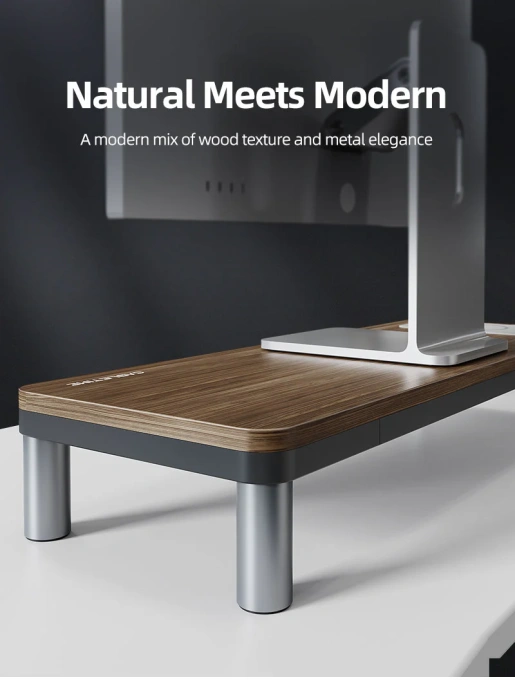 Подставка CABLETIME CSM1G (CT-MRH01-AG) с концентратором 9-в-1