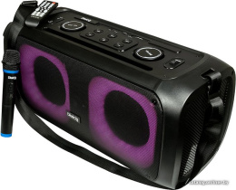 Акустическая портативная колонка Dialog Oscar AO-250 - 60W, караоке с беспр.микр, BTFMUSBTFLEDД