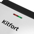 Сэндвичница Kitfort КТ-4623 1000Вт черный/серебристый