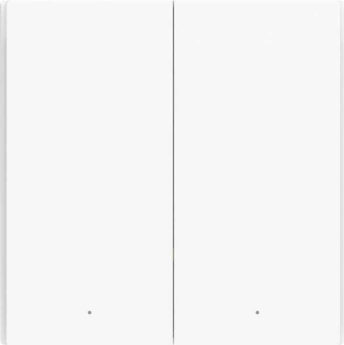 Умный выключатель AQARA Wireless Remote Switch H1, двухклавишный, белый [wrs-r02]