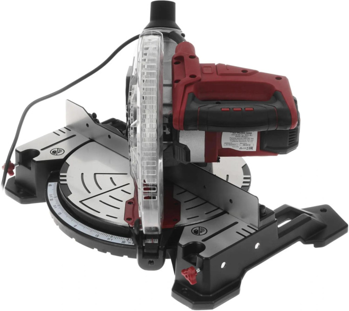 Торцовочная пила REDVERG RD-MS255-1400, 1800Вт, 250мм