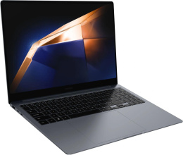 Ноутбук Samsung Galaxy Book 4 Pro NP960, 16", 2024, AMOLED, Intel Core Ultra 5 125H 1.2ГГц, 14-ядерный, 16ГБ LPDDR5x, 512ГБ SSD,  Intel Arc, Windows 11 Home,  серый [np960xgk-lg6in]