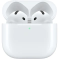 Наушники Apple AirPods 4 A3050,A3053,A3058, Bluetooth, вкладыши, белый [mxp63ll/a]