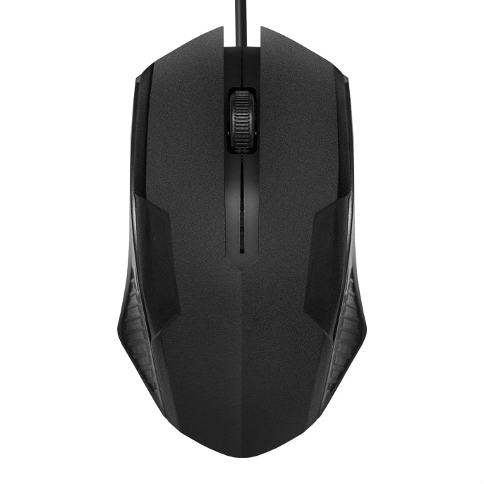 Мышь ExeGate Professional Standard SH-9025L2-OEM (USB, оптическая, 1000dpi, 3D, 3 кнопки и колесо прокрутки, длина кабеля 2,2м, черная, brown box) EX279943RUS