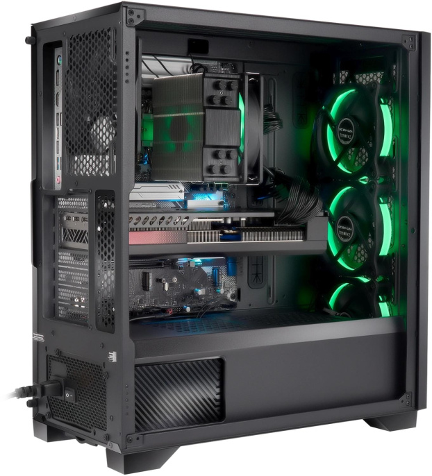 Компьютер iRU Strato 710Z7GP Intel Core i7 13700KF, DDR5 32ГБ, 1ТБ SSD, NVIDIA GeForce RTX 5060TI - 8 ГБ, без операционной системы, черный [2134682]