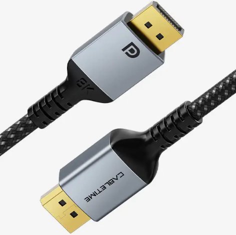 Кабель CABLETIME CD11L (CT-DP8K-AG2) 2 м, DP1.4 Displayport to Displayport 8K/60 Гц
