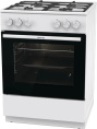 Плита Газовая Gorenje GG6A10WFFM белый без крышки реш.сталь