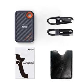 Внешний накопитель SSD USB3.2 Netac 512GB ZX20ll NT01ZX20II-512-32BK Black Type-C